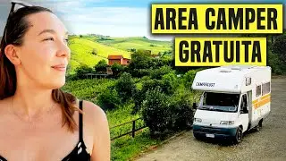 AREA CAMPER GRATUITA con vista! 🇮🇹