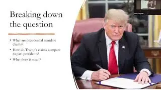 Trump's First 100 Days: Julia Azari - Whose Message is Trump Delivering?