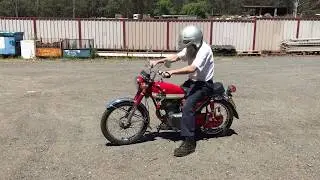 Honda CB125S 1972 Test Ride