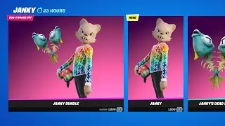 NEW JANKY SKIN in Fortnite ITEMSHOP