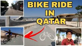 BIKE RIDE ALONG OLD AIRPORT ROAD IN DOHA, QATAR | PADYAK 101