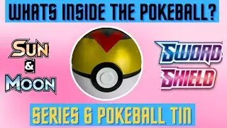 What's Inside the *NEW* SERIES 6 POKEMON TCG POKEBALL TIN? What BOOSTER Packs do you get?!