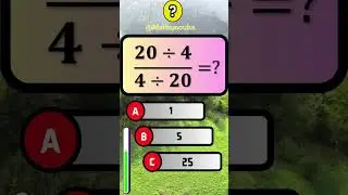 Quick Math Challenge | Can You Beat the Clock?