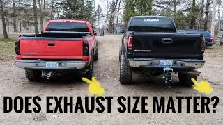 Duramax 4 inch VS 5 inch Exhaust sound (I&rsquo;m not sure 🤔)