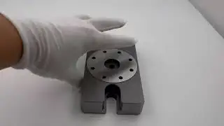HPEDM precision system 3R adapter plate  HE-R06772B #system3r #edmmachining #adapterplate