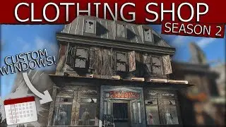 Fallout 4 Settlement Building - Custom Clothing Shop