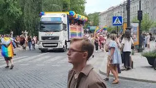 Vilnius Baltic Pride 2025 #vilnius #lithuanialive #LGBT