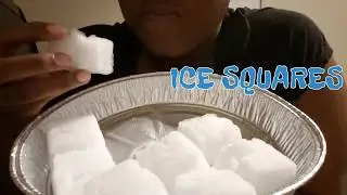 ASMR REFROZEN SHAVED ICE SQUARES&CONES ❄☃️(2in1VIDEO)