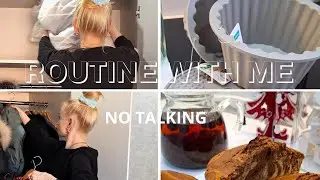 🧣 Cozy Winter Day: Online Shopping /Closer Decluttering / Homemade Pie Recipe / No talking 