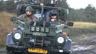 Rheinmetall  ROSY - Rapid Obscuring System in action