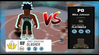 LEGEND OVR 99 SF SHOT SLASHER VS LEGEND SHOT PLAY Mike Johnsen | RB World 3 | 1V1 | Quant Sparks |
