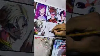Who am I drawing? 🤔? #art #anime #drawing #bluelock #bluelockedit #fyp #art #isagiyoichi #saeitoshi