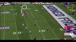 Jordan Wyatt Corner Blitz vs. TCU