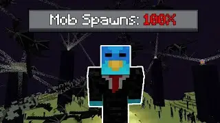 Minecraft&hellip; но мобов появляется в 100 раз больше