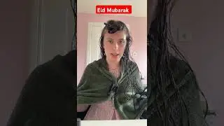 Get ready with me for Eid for the first time ever!💚 #eidgrwm #eidvibes #muslimtok #eid2025 #getread