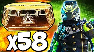 HUNTING OPTIC GEAR & MY OBSIDIAN STEED! - HUGE Advanced Supply Drop LIVE OPENING! (COD AW) | Chaos