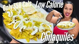 Low Calorie Chilaquiles | High Protein + Low Carb
