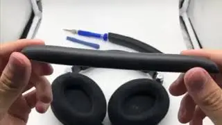Замена амбушюр и накладки / Replacemant Earpads and Headband on Sennheiser HD380 Pro PXC450 PC350
