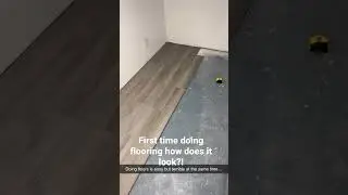 Doing the floors in my basement! #diy #renovation #tool
