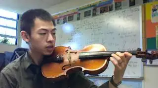 Violin Gb major 2 octaves revised fingering