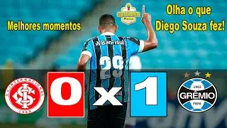 INTERNACIONAL 0 X 1 GR&Ecirc;MIO - Diego Souza decidiu! Melhores Momentos ( Gauch&atilde;o 2020 )