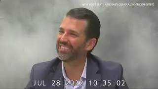 Video released of Trump, sons, others during deposition by NY Attorney General's office