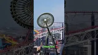 The UKs Tallest Gyro swing at Pleasure Beach looks amazing in this cgi rendering of how it will look