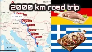 Tesla 2000 km Roadtrip to Greece!