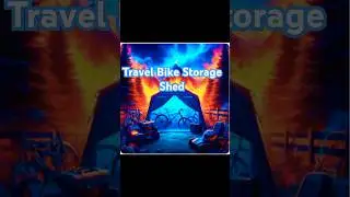 Happy Travel Bike Storage Shed Tent &ndash; Ultimate Outdoor Protection #foryou #shorts