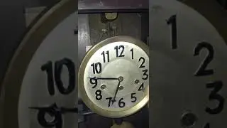Cara putar kunci jam pendulum dinding kayu tua kuno junghans mauthe kienzle fiag gb