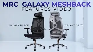MRC Galaxy Meshback Ergonomic Office Chair Features Video l MRC Executive Chairs