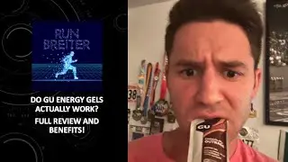 Should You Use Energy Gels for Running|Do GU Gels Work?|Running Races & Gear Review| Episode #8