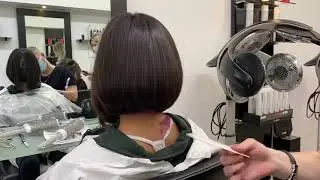 Short Haircut Bob Haircut and Hairstyle Master Stylist Jimmy Aria Salon New York @hairtainment#style