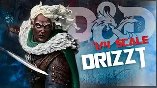 Dungeons & Dragons Quarter Scale 3d Printed Statue | Forgotten Realms | Groundeffected.com