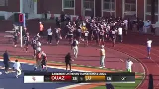 Florence Winning Touchdown Return for Langston vs. OUAZ - 10-22-22