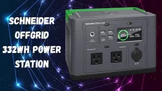 Best 332Wh Portable Power Station for Camping & Home Backup | Full Review &ndash; Schneider Electric