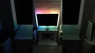 Первое включение Philips ambilight OLED!