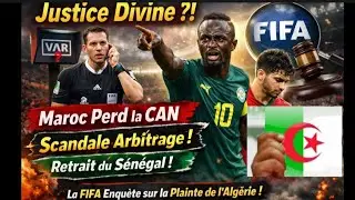 La justice divine?Le Marocperdla CAN,injusticeretrait Sénégalla FIFA examine la plainte de l’Algérie