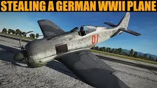 1944 Bruce Carr Steals German Fighter Plane To RTB | DCS Reenactment