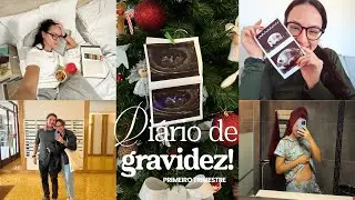 Meu primeiro trimestre de gravidez em um vlog! + Fazendo o pr&eacute;-natal na Espanha em 2026| Ana Maferre
