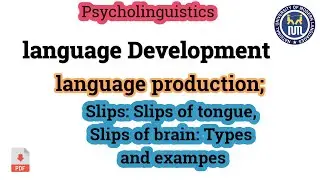 Slip of Tongue | Slip of Mind | Slip of Brain