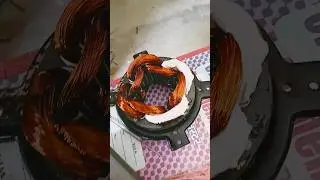 #adhesive tape using coil tapping #coil insulating during winding