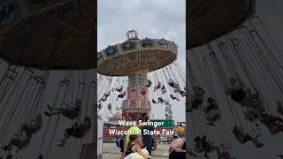 Wave Swinger - Wisconsin State Fair #wave #swinger #wisconsin #state #fair #milwaukee #usa #ride