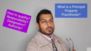 What it means to be a young Principal Property Practioner? Benefits, meaning advice.