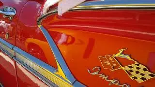 Frank's 58 Impala super rare convertible 4 speed and absolutely beautiful 🏁🏁🏁
