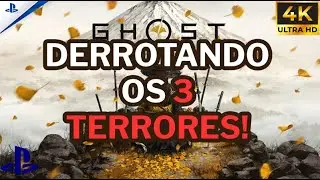 GHOST OF YOTEI - Derrotando os três Terrores PS5 4K