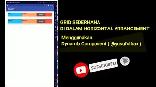 GRID Sederhana dengan Dynamic Component extension
