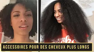 6 ACCESSOIRES pour de LONGS CHEVEUX CRÉPUS, BOUCLÉS | Comment manipuler les cheveux qui se cassent