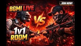 ⚔️ BGMI LIVE 1v1 ROOM 😈 | Pro vs Subscribers | Hindi Gameplay