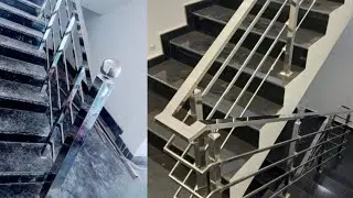 Steel sidhi || steel zina || steel balcony 